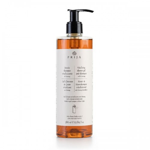 Șampon și gel de duș 380 ml, Prija